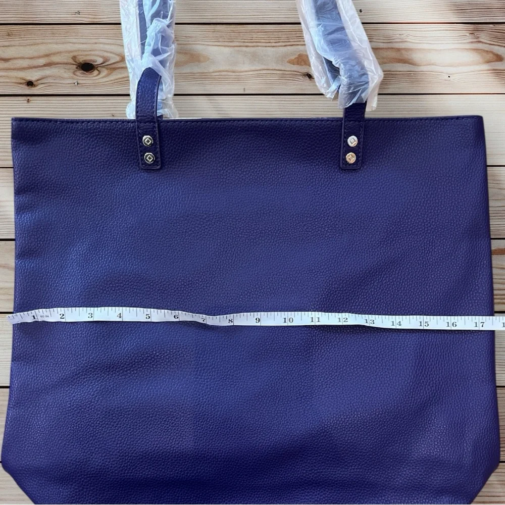 Thirty-One Around Town Tote Posh Purple Pebble - Picture 3 of 8